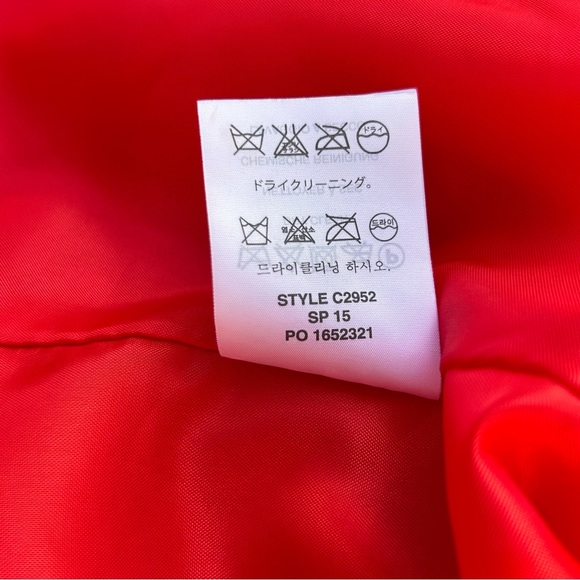 J. Crew red cap sleeve fit and flare dress | size 6 - Picture 12 of 13